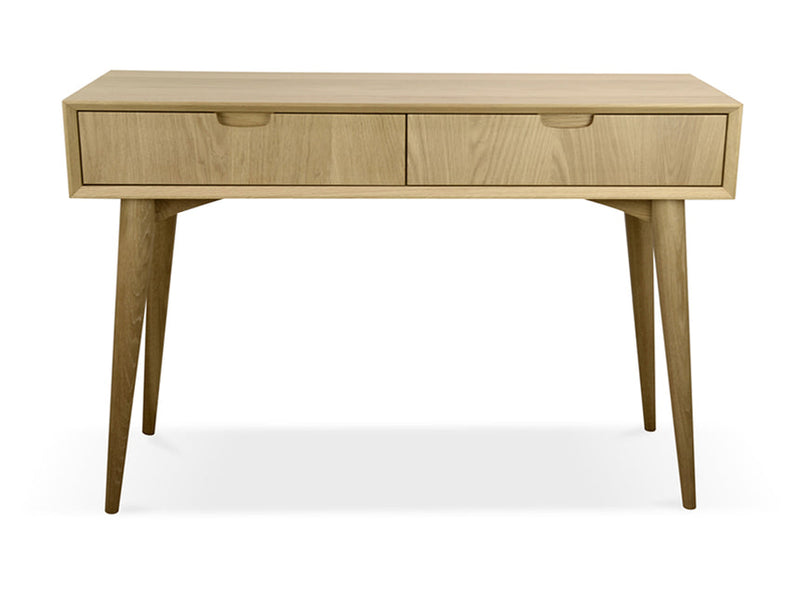 1.15m Wooden Console Table with Drawers