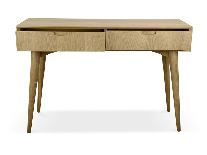 1.15m Wooden Console Table with Drawers