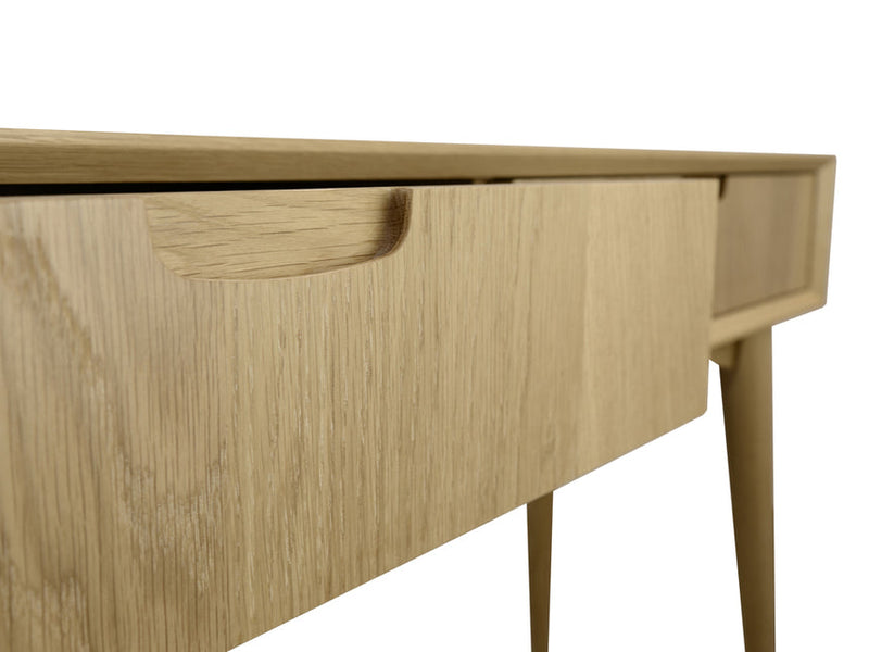 1.15m Wooden Console Table with Drawers