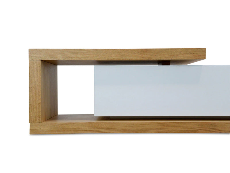 Extendable TV Entertainment Unit - Natural