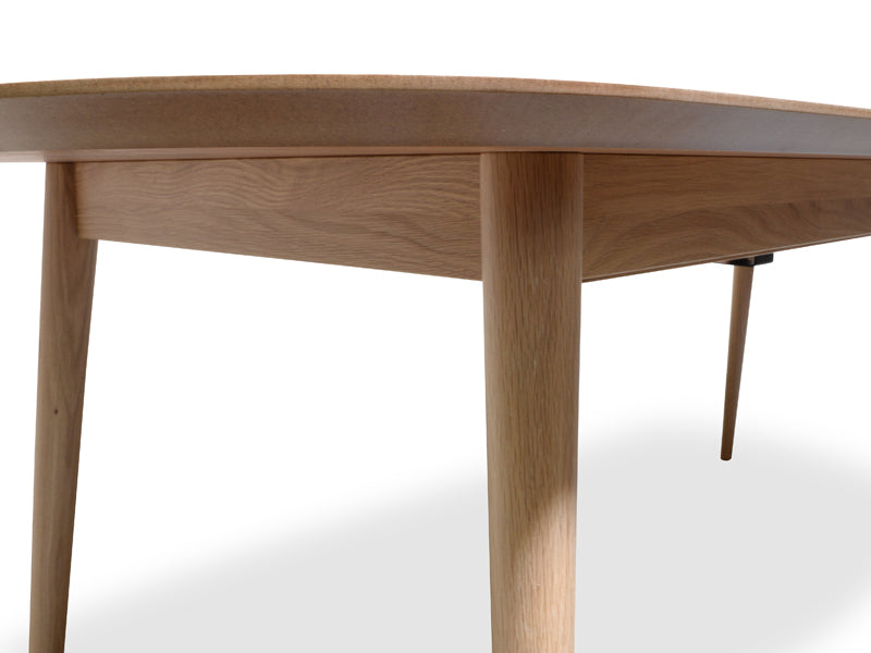 1.3m Fixed Dining Table - Natural