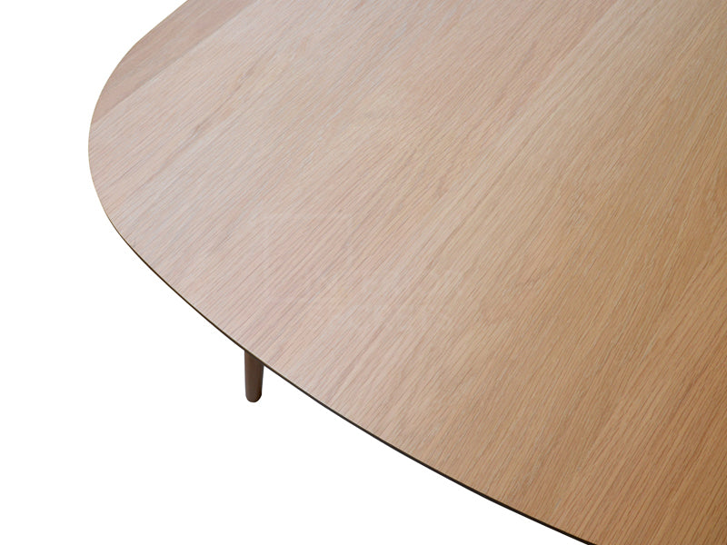 1.3m Fixed Dining Table - Natural