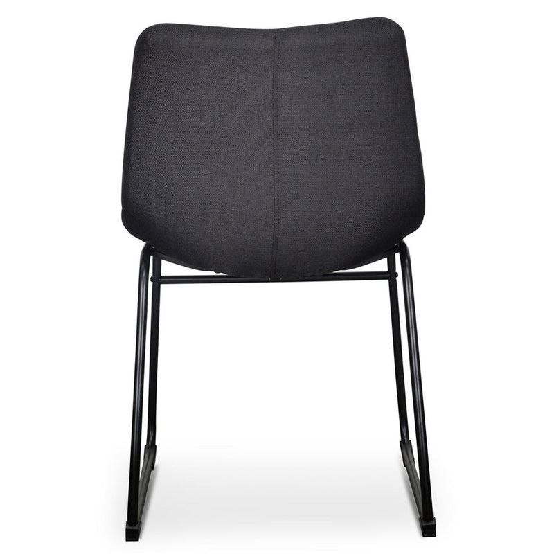 Dining Chair in Black (Set of 2)