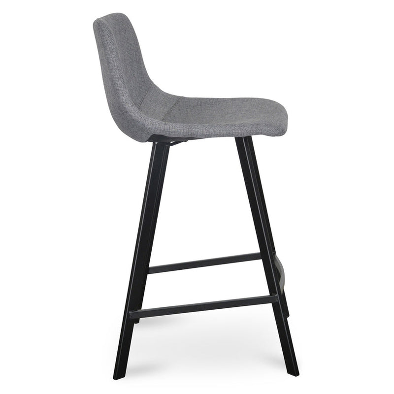 65cm Bar Stool - Spec Charcoal (Set of 2)