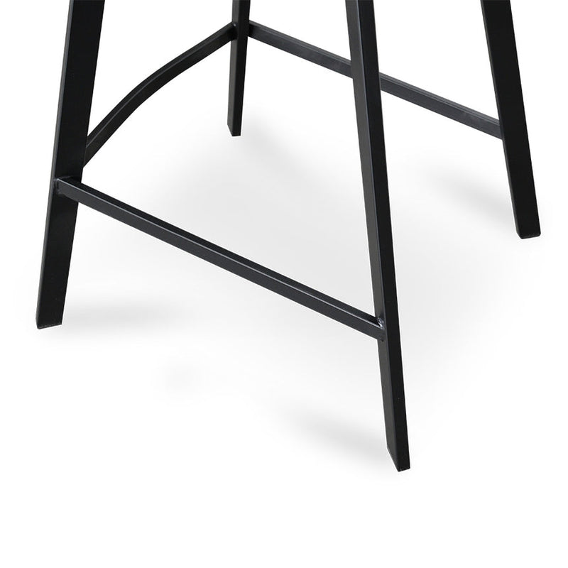 65cm Bar Stool - Spec Charcoal (Set of 2)