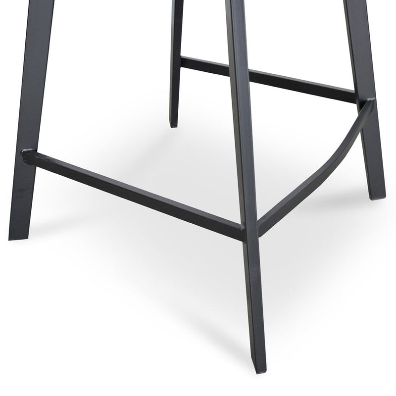 65cm Bar Stool - Spec Charcoal (Set of 2)