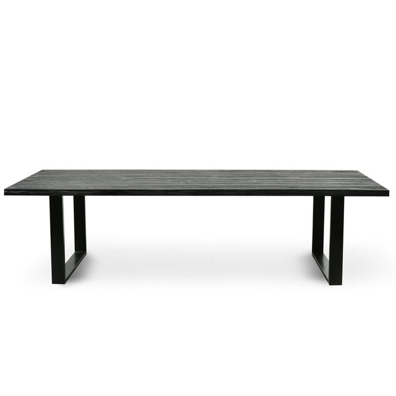 2M Reclaimed Dining Table - Black