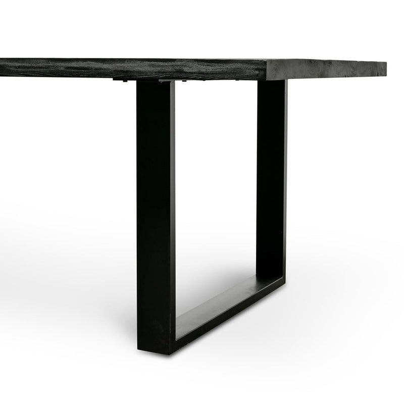 2M Reclaimed Dining Table - Black