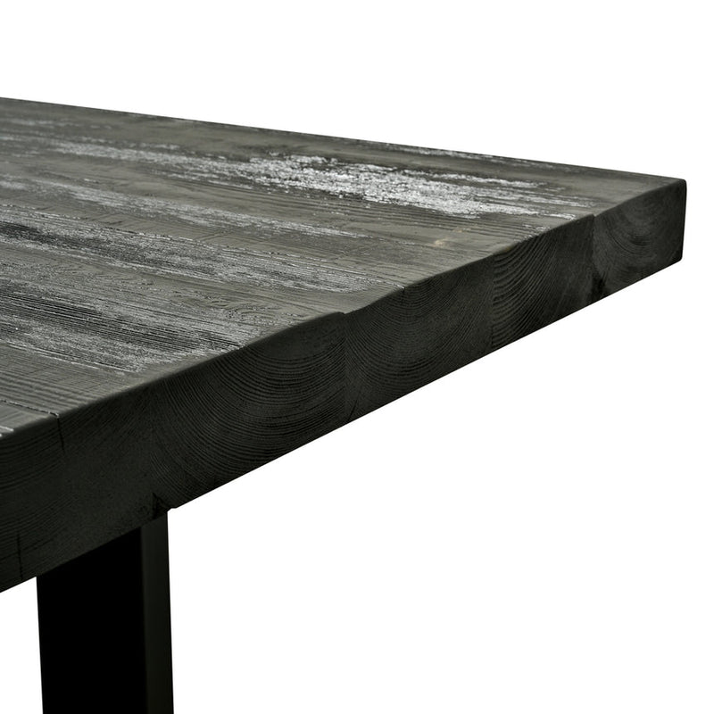 2M Reclaimed Dining Table - Black