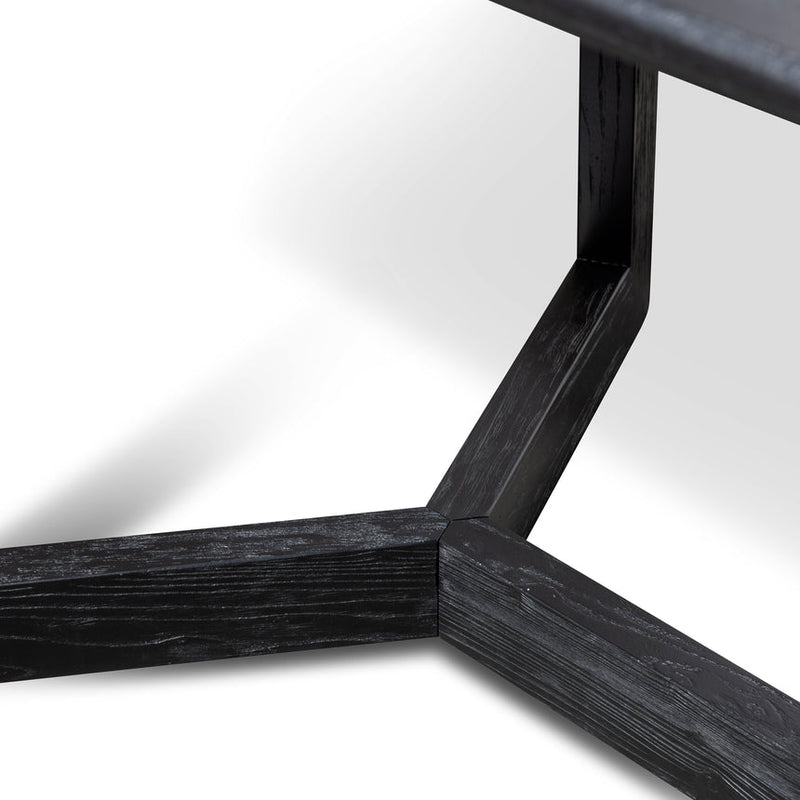 2.2m Dining Table - Black