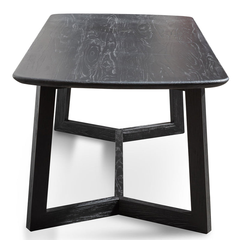 2.2m Dining Table - Black