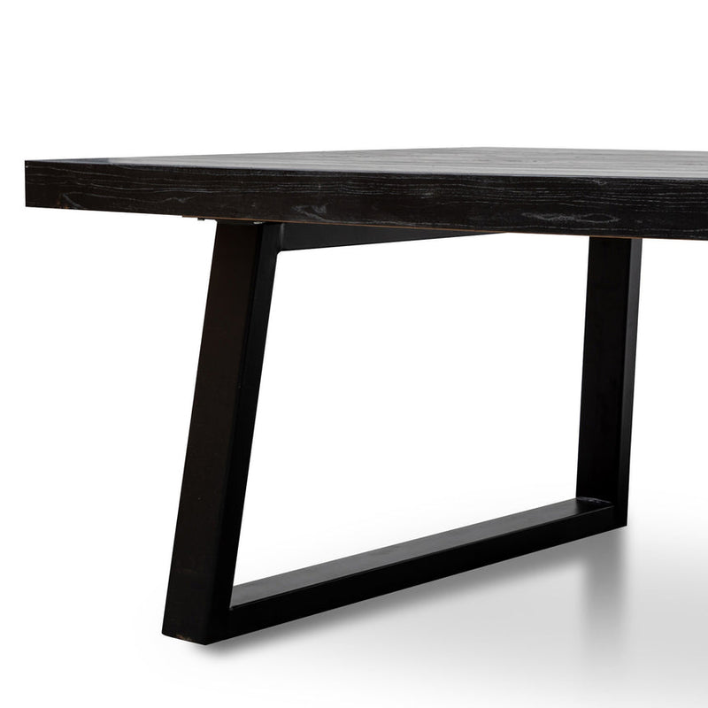 2.4m Reclaimed Elm Wood Dining Table