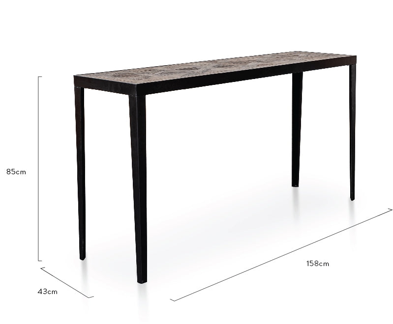 CDT2792-NI Console Table - Dark Natural