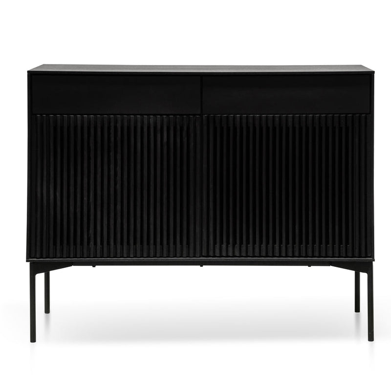 110cm Sideboard Unit - Black Oak