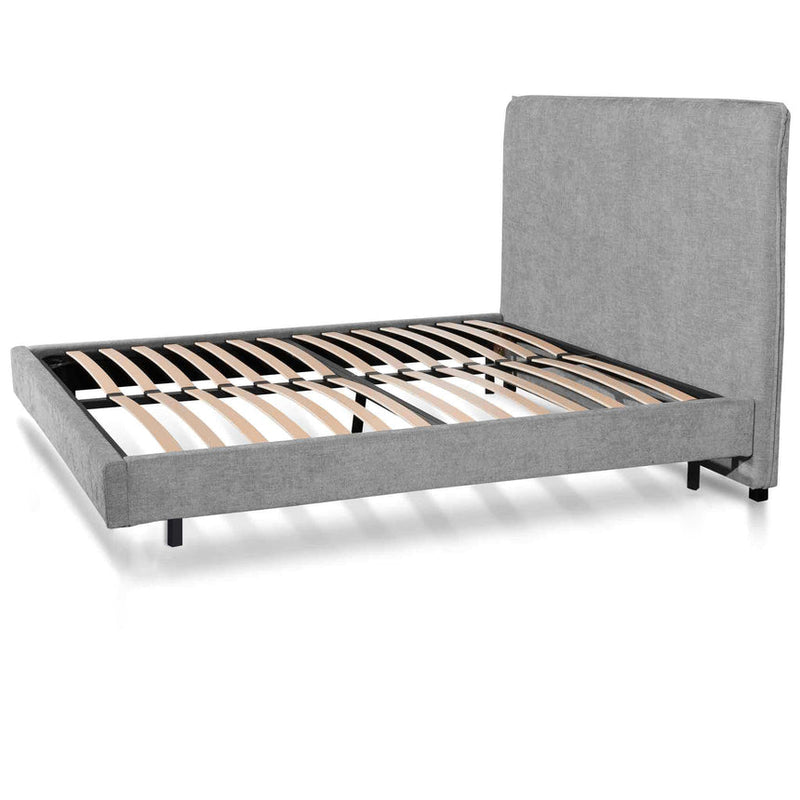 King Bed Frame - Flint Grey