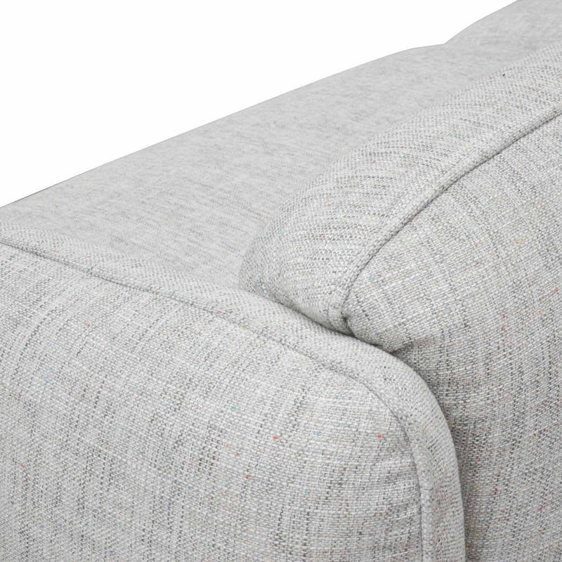 CLC920-IG - 3 Seater Sofa - Light spec grey fabric