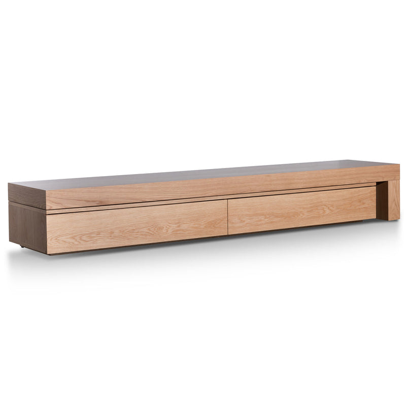 Extendable Entertainment TV Unit - Walnut