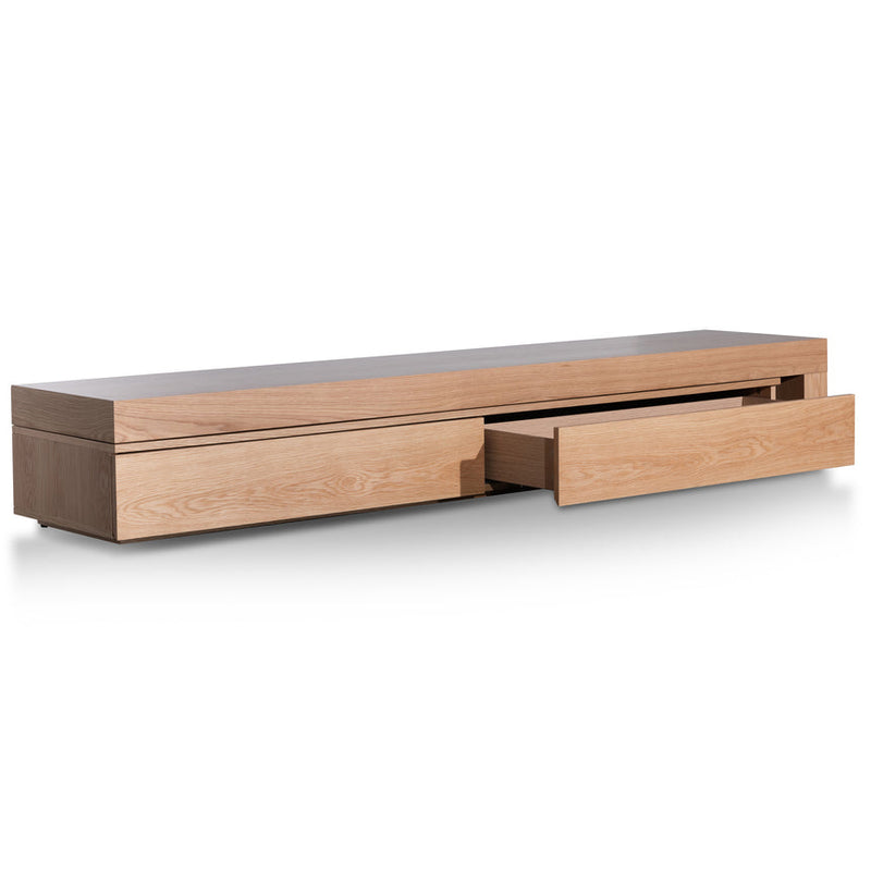 Extendable Entertainment TV Unit - Walnut