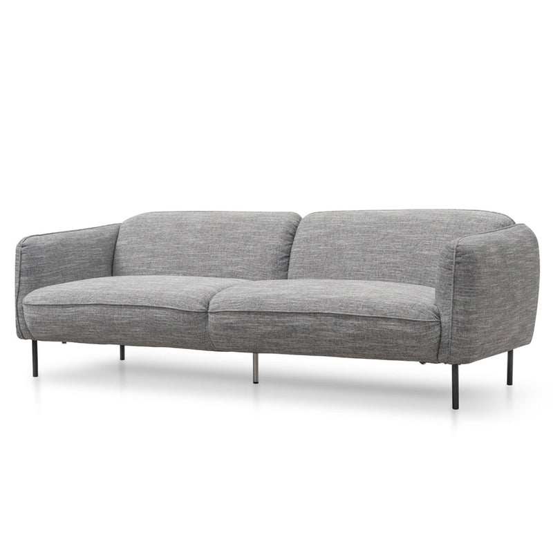 CLC920-IG - 3 Seater Sofa - Light spec grey fabric