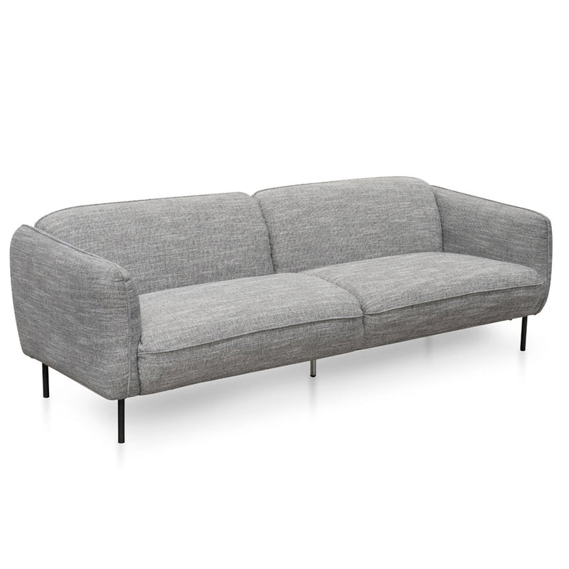 CLC920-IG - 3 Seater Sofa - Light spec grey fabric