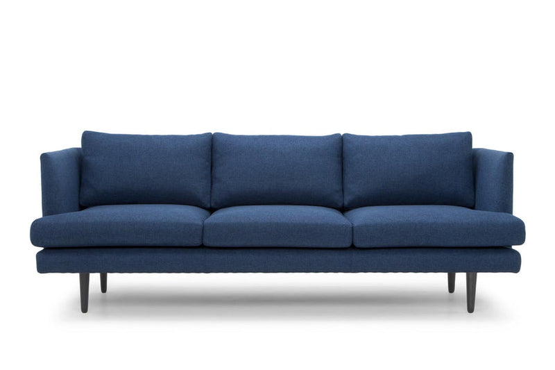 3 Seater Fabric Sofa - Navy