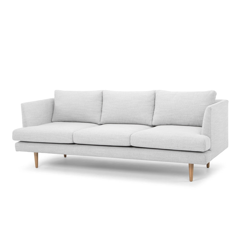 CLC767 3 Seater Fabric Sofa - Metal Grey