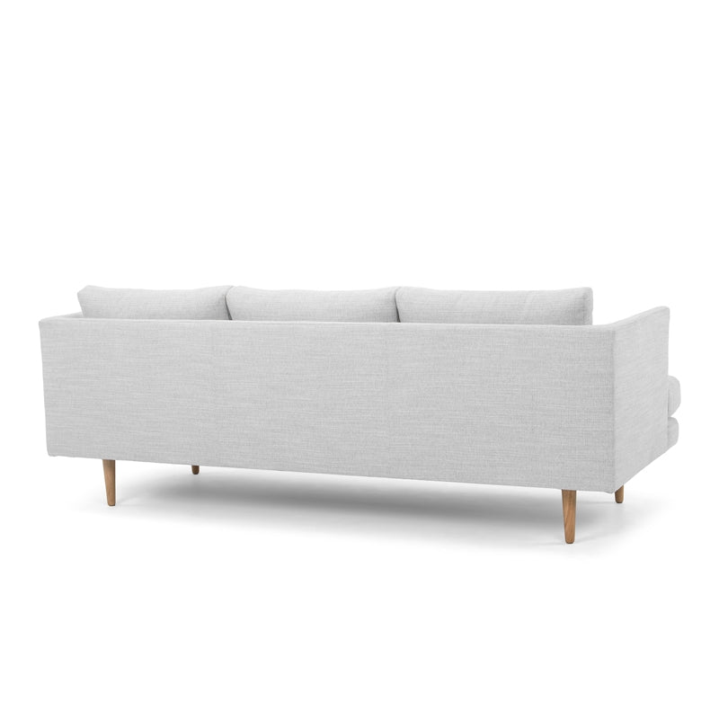 CLC767 3 Seater Fabric Sofa - Metal Grey