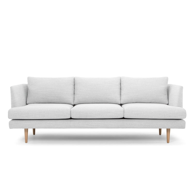 CLC767 3 Seater Fabric Sofa - Metal Grey