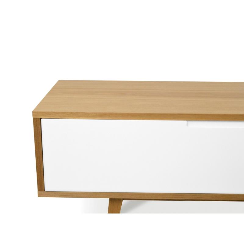 2.1m TV Entertainment Unit - Lowline - Natural