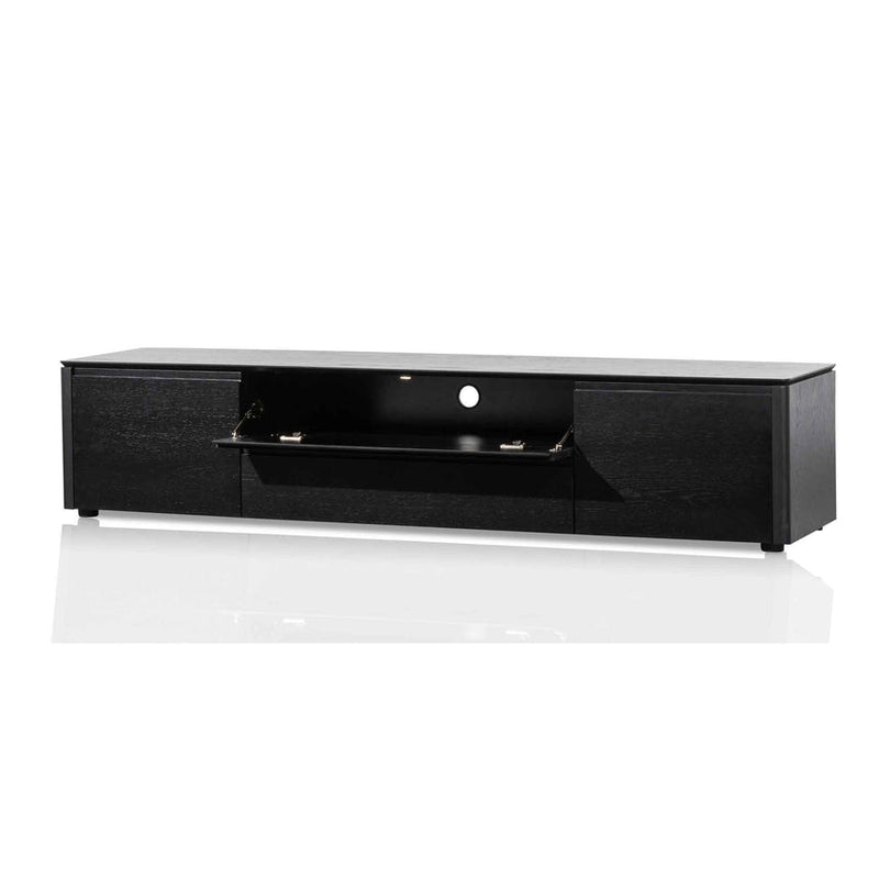 TV Entertainment Unit with Middle Drawer - Natural Oak