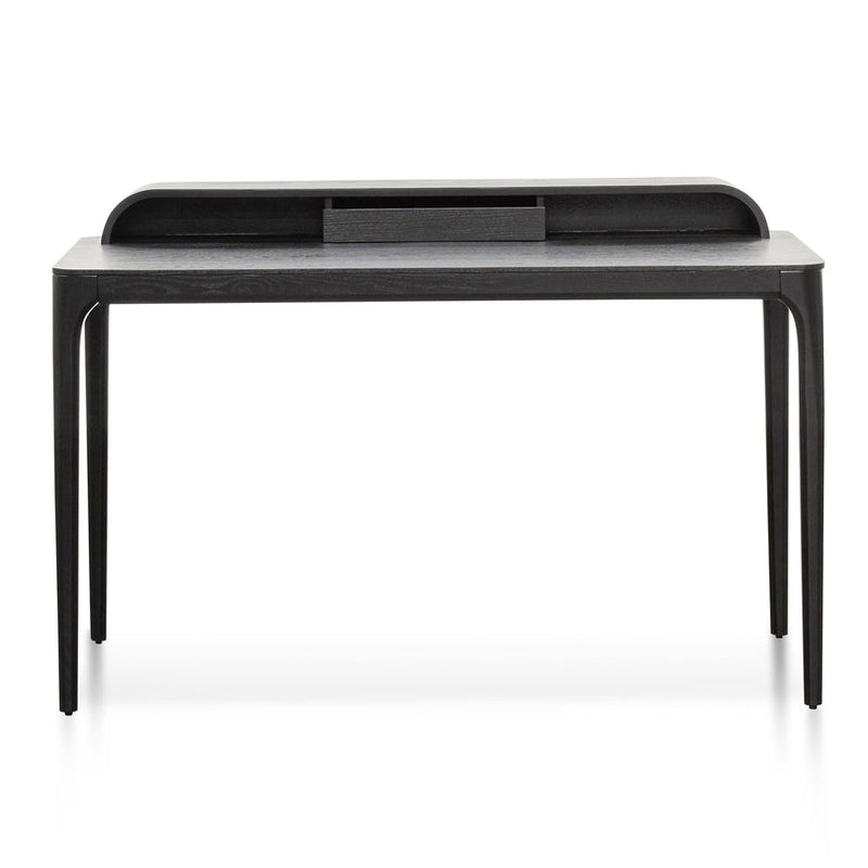 Wooden Home Office Desk - Black