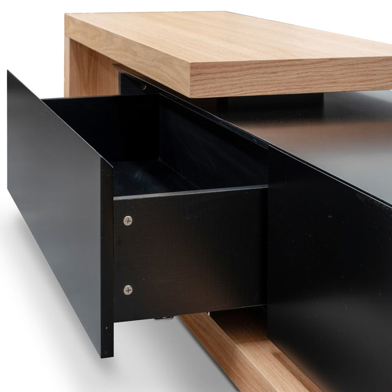 Extendable TV Entertainment Unit - Natural