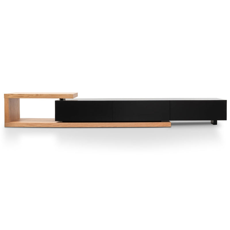 Extendable TV Entertainment Unit - Natural