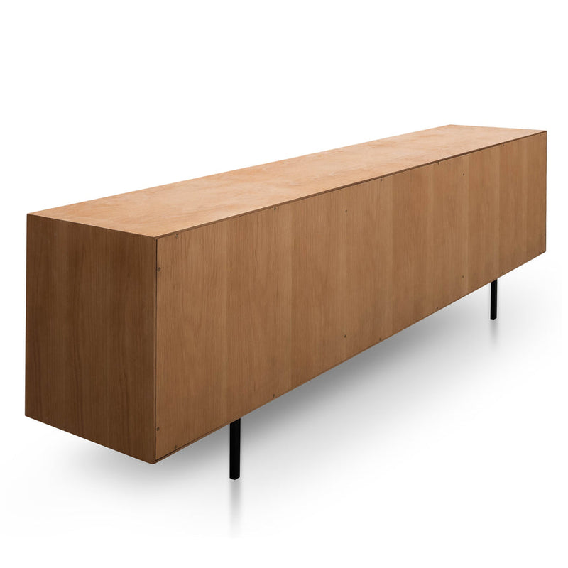 2.2m TV Unit - Natural