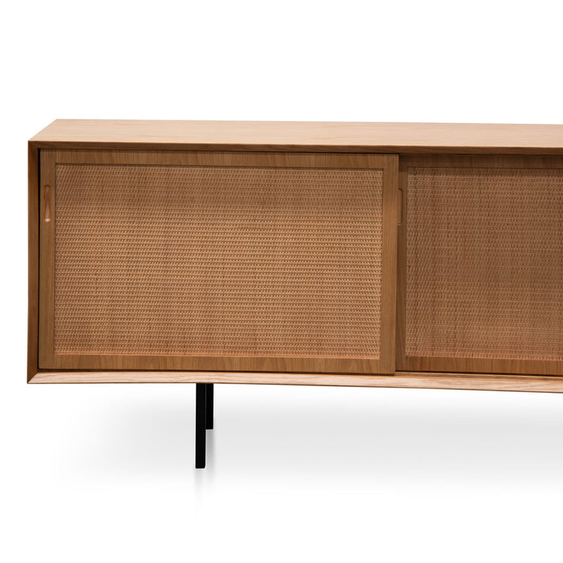 2.2m TV Unit - Natural