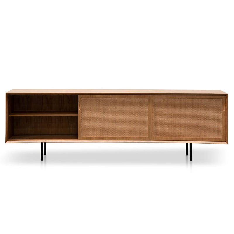 2.2m TV Unit - Natural