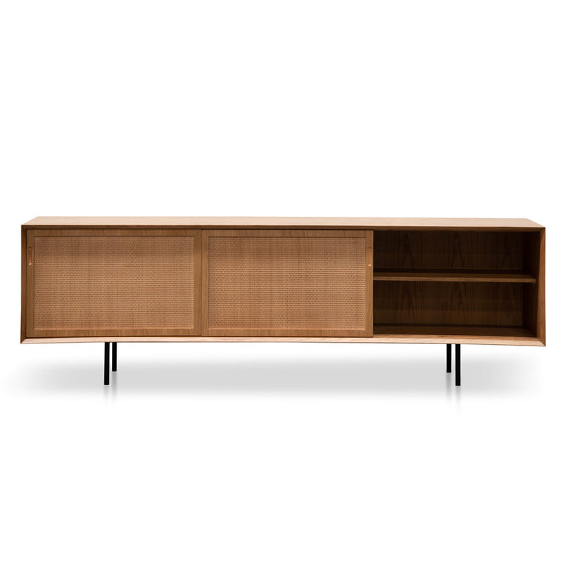 2.2m TV Unit - Natural