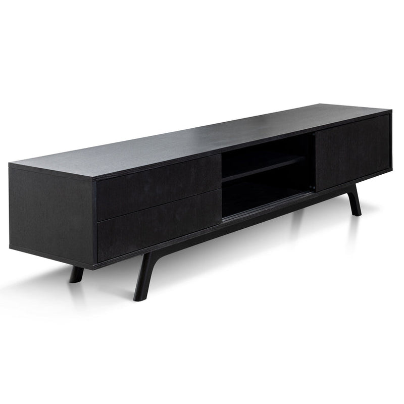 2.1m TV Entertainment Unit - Walnut