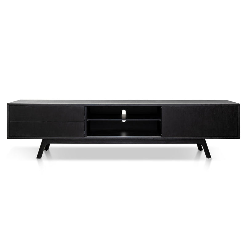 2.1m TV Entertainment Unit - Walnut