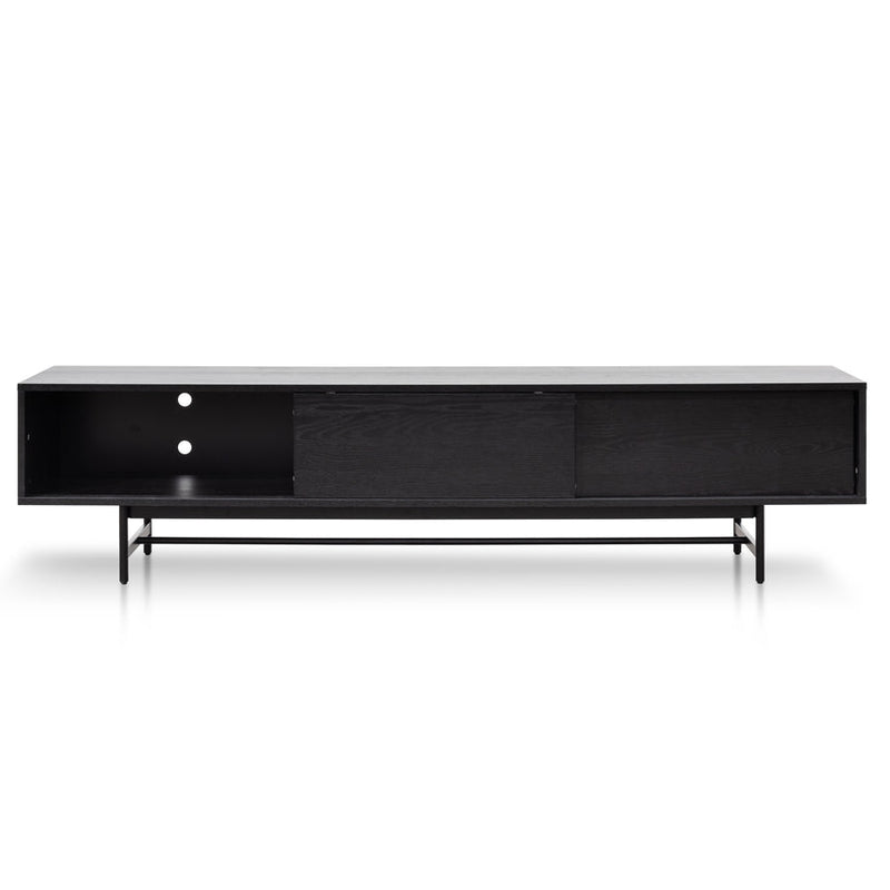 2.1m Wooden aEntertainment TV Unit - Natural