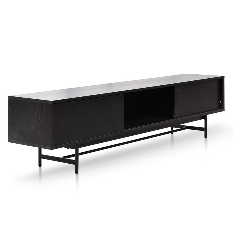 2.1m Wooden aEntertainment TV Unit - Natural