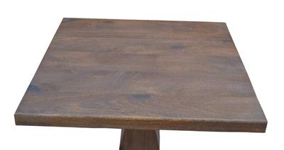 BELLEVUE LAMP TABLE 70X70X60.5CM- ANTI WALNUT