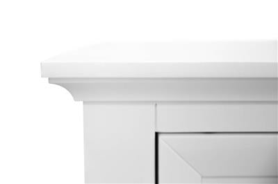 SALA BEDSIDE 71X44X70.5CM-WHITE-MKII