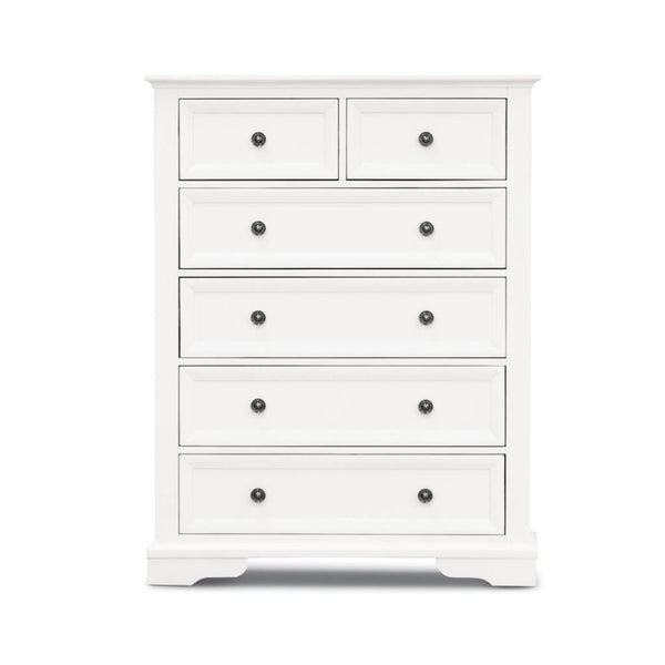 Sala Tallboy 97x44x125.5CM - WHITE-MKII