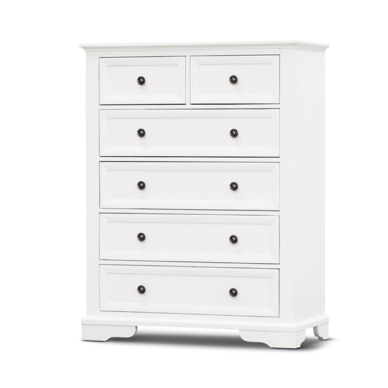 Sala Tallboy 97x44x125.5CM - WHITE-MKII