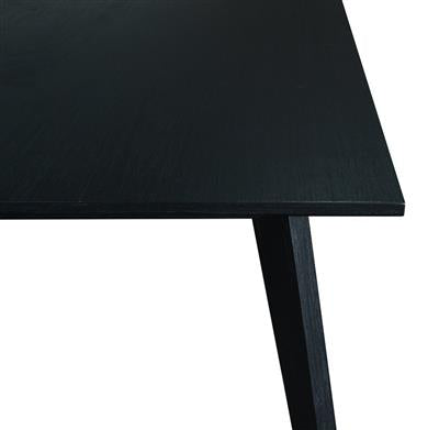 ELLA DINING TABLE 180X100X77CM-BRUSHED BLK