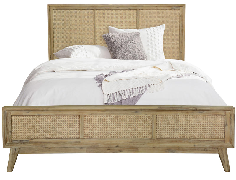 Malmo 5pc K Bed, Dresser, Mirror&bedsides-Kit