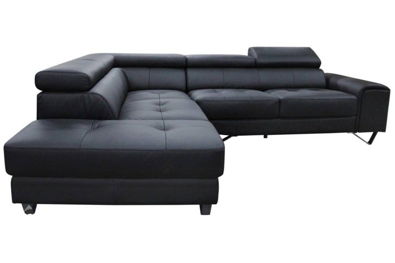 Bellagio 2S+ Left Chaise Black