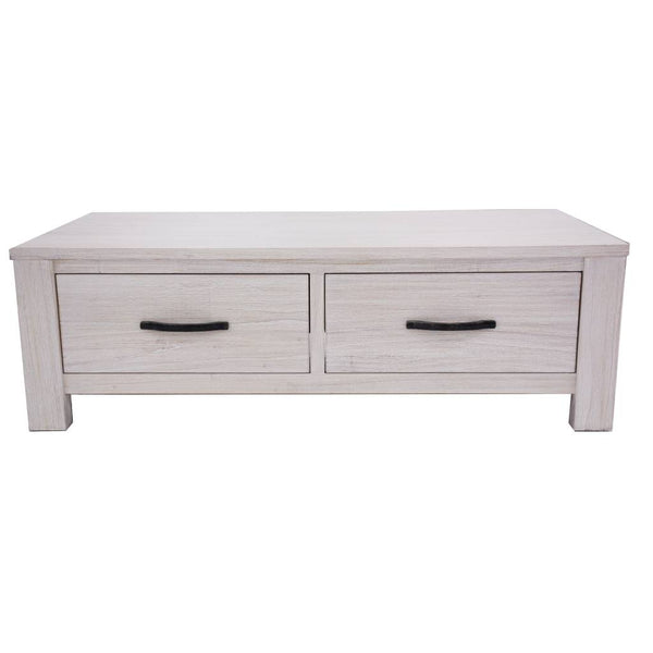 Florida Coffee Table With 2 Drawer 127x66.5x40cm