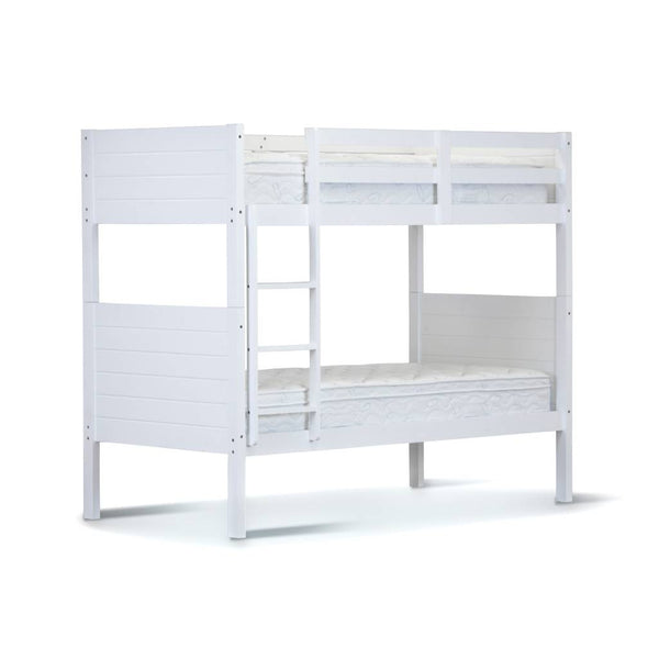 Welling Single Over Single Bed-white 3 Cnts